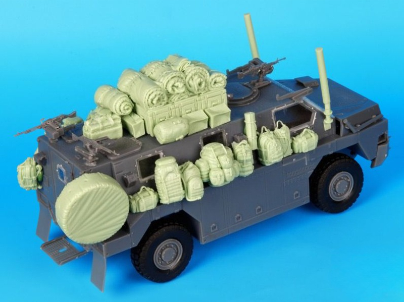 Car Accessories Australia - 1/35 Scale Die-Cast Resin Model Assembled