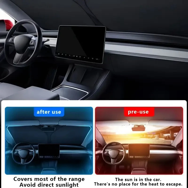 Windshield Sun Shade - Car Window Sunshade Cover Sun Shade
