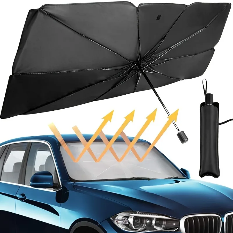 Windshield Sun Shade - Car Insulated Windshield Sunshade