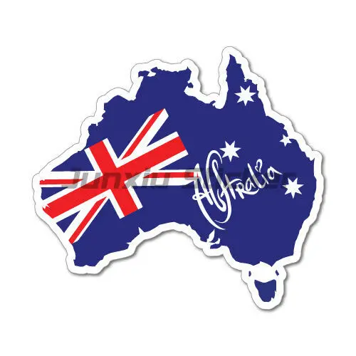 Car Accessories Australia - Australia Vinyl Car Sticker Laptop Car