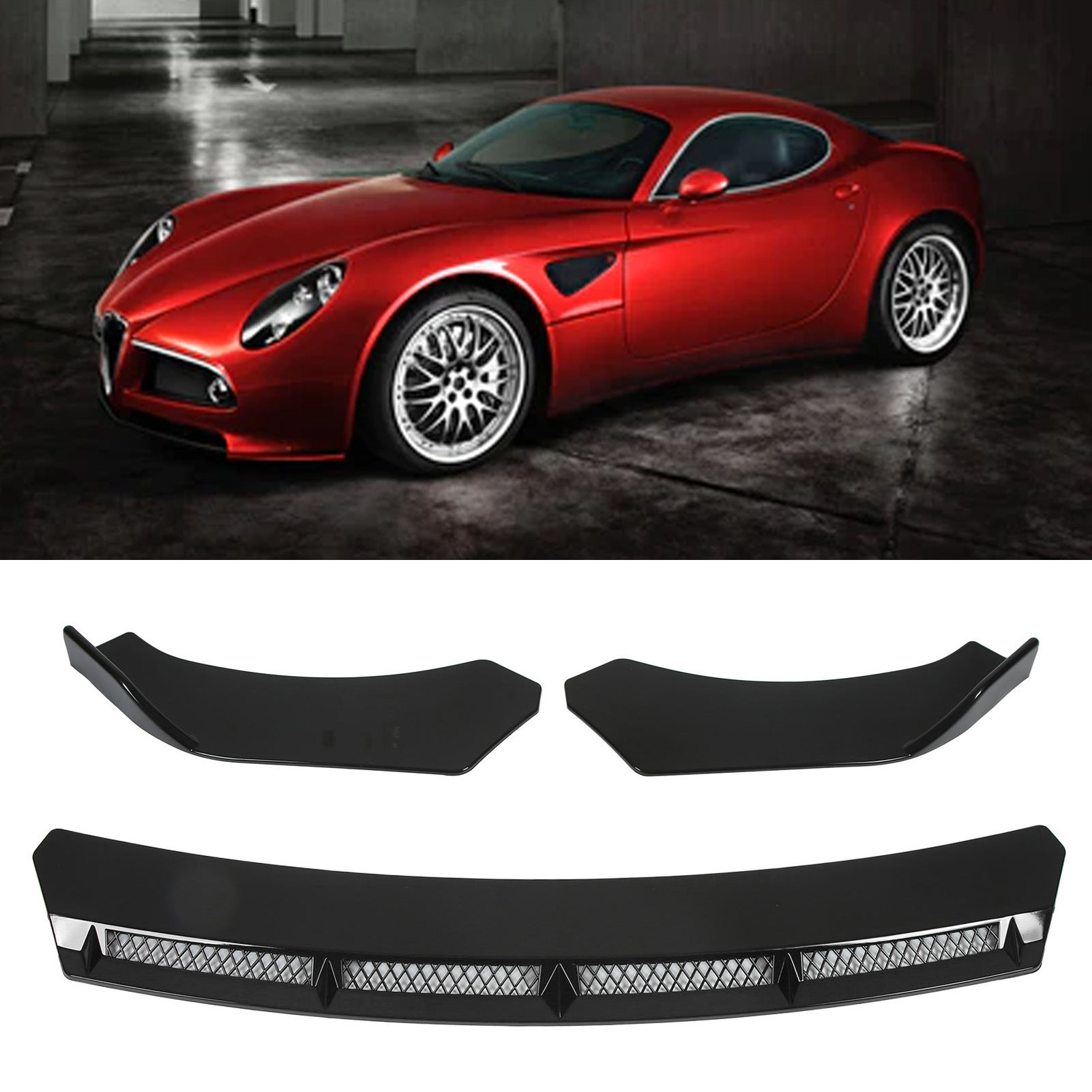 3pcs Car Front Bumper Lip Spoi - Car Accessories Lipa recension och pris