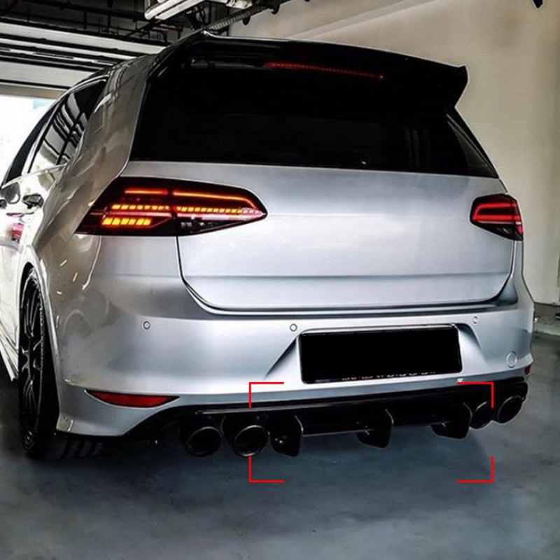 Matte Black Rear Diffuser Wind - Car Accessories Lipa recension och pris