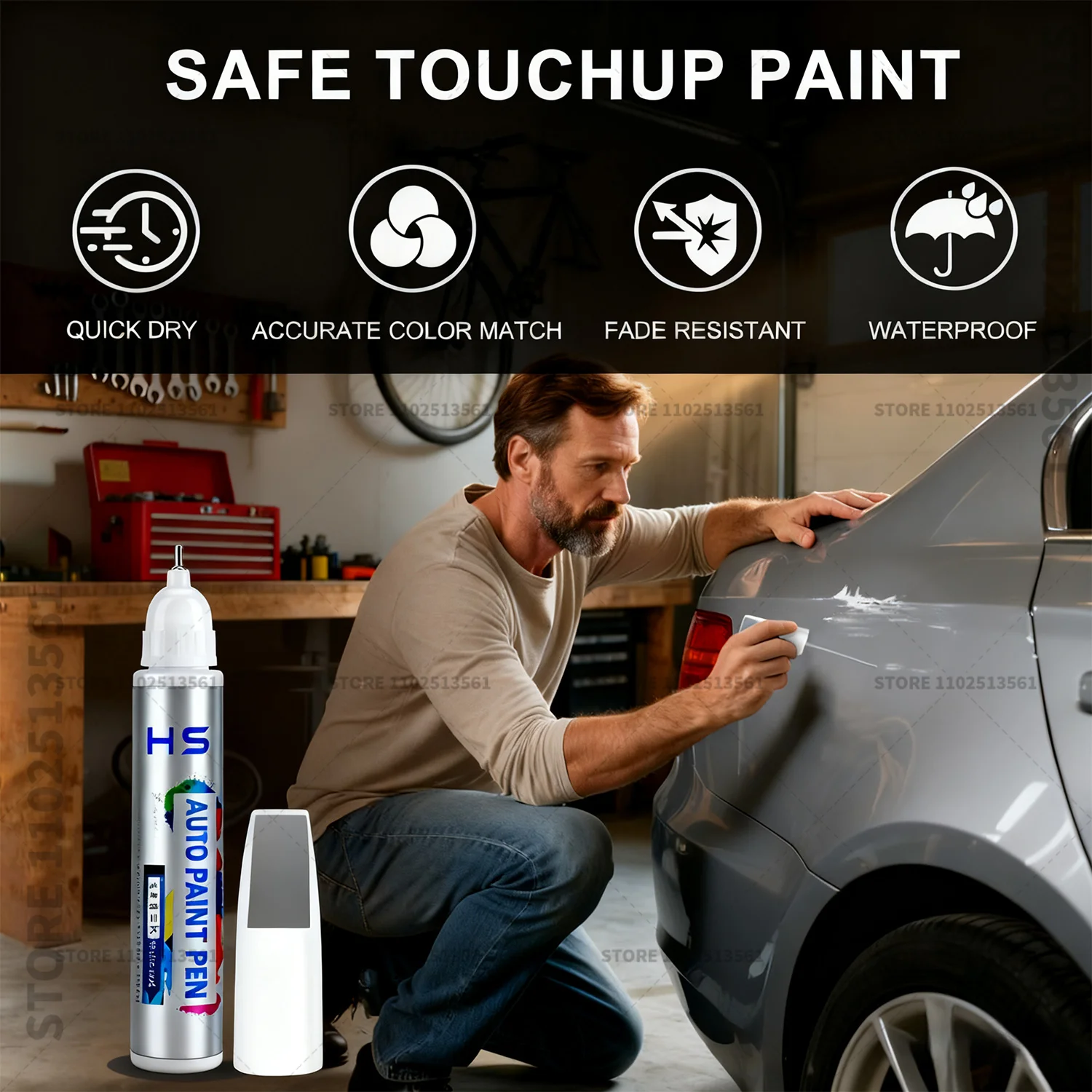Car Paint Repair Pen Paint Scr - Volvo Car Accessories Xc90 recension och pris