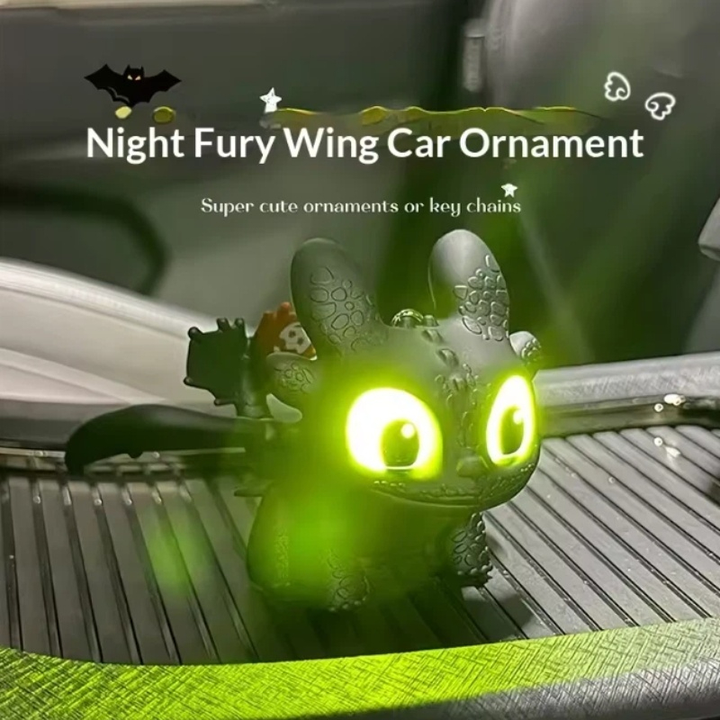 Genuine Cute Glowing Toothless - Car Accessories Website recension och pris