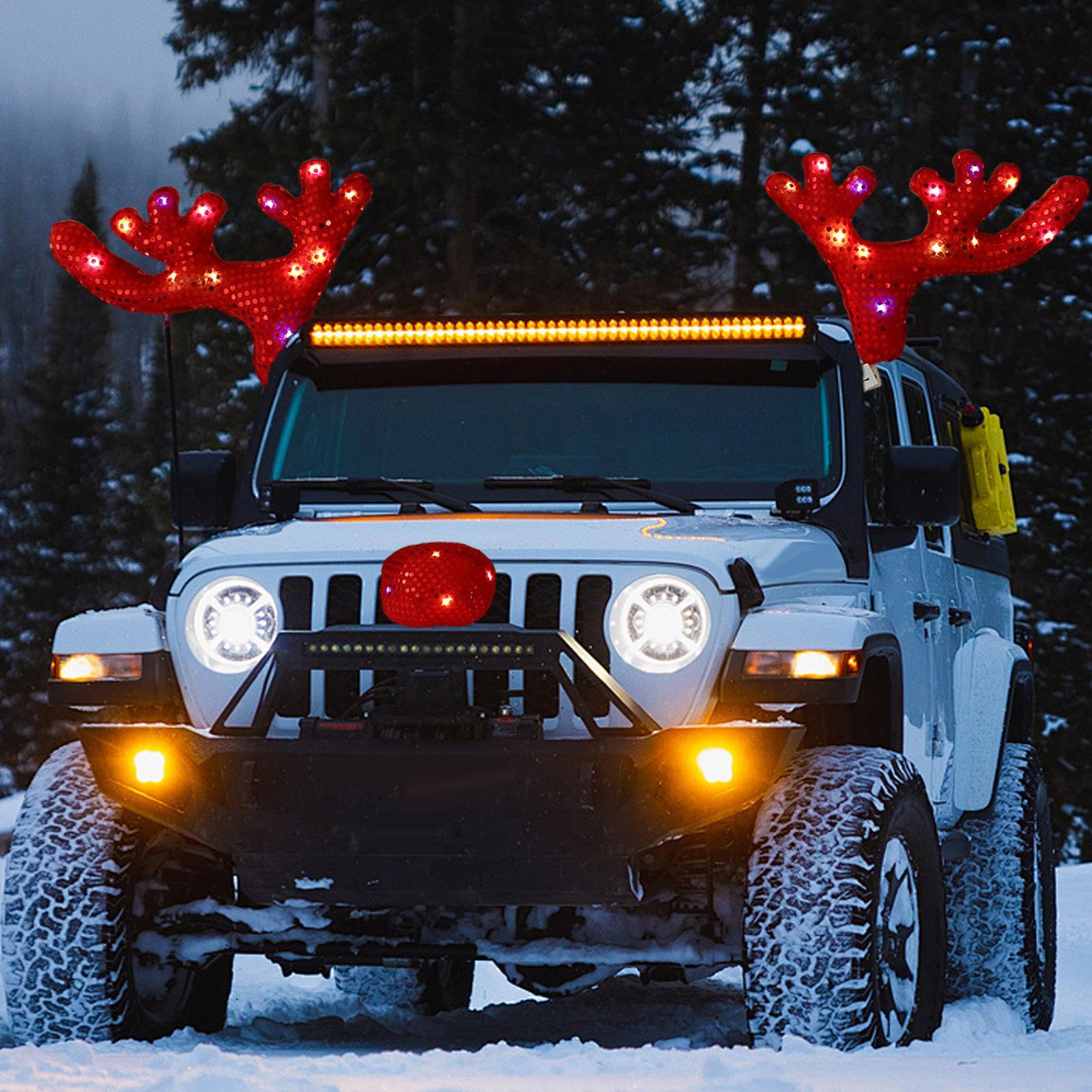 Car Christmas Decorations Cute - Car Accessories For Winter recension och pris