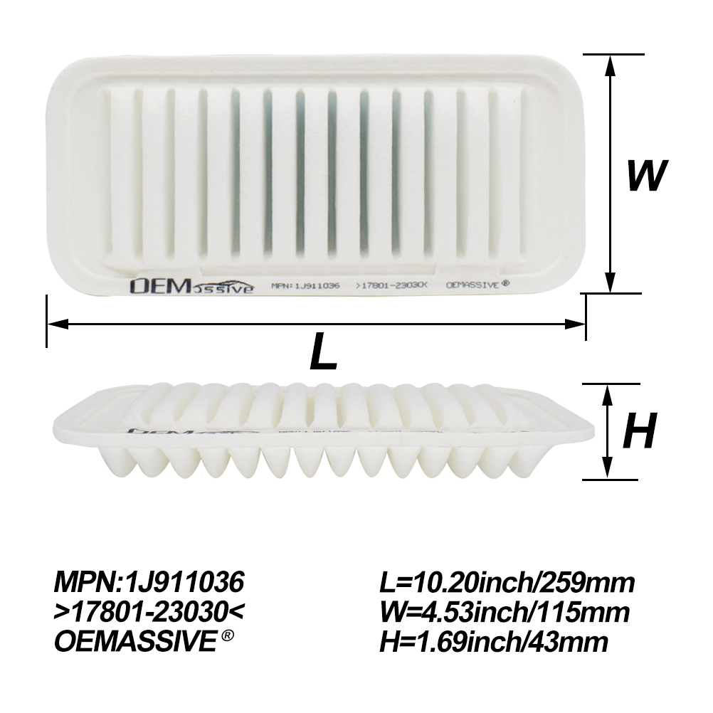 Car Parts Engine Air Filter 17 - Car Accessories Low Price recension och pris