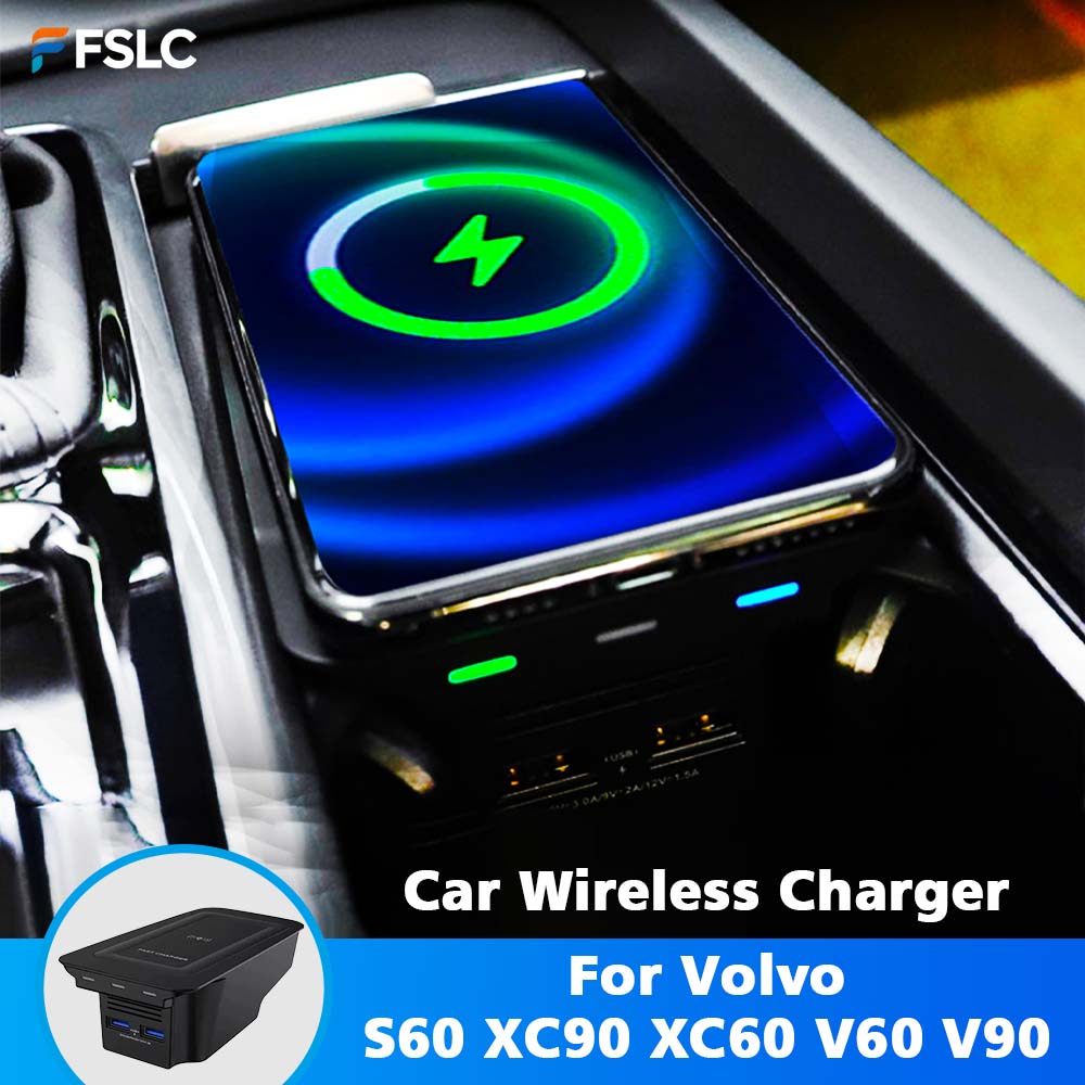 ⭐Genuine⭐ Car Wireless Charger - Volvo Car Accessories Xc90 recension och pris