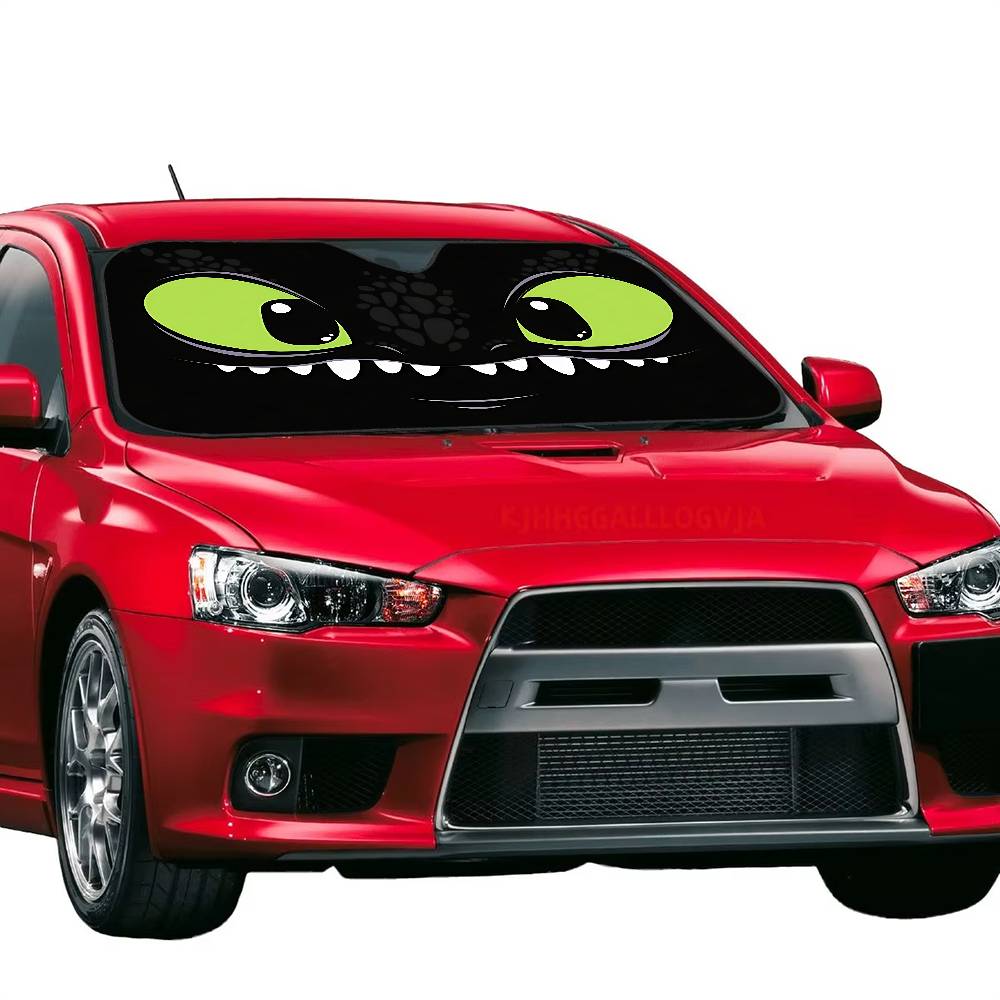Cartoon EYE Toothless Windshie - Car Accessories Window recension och pris