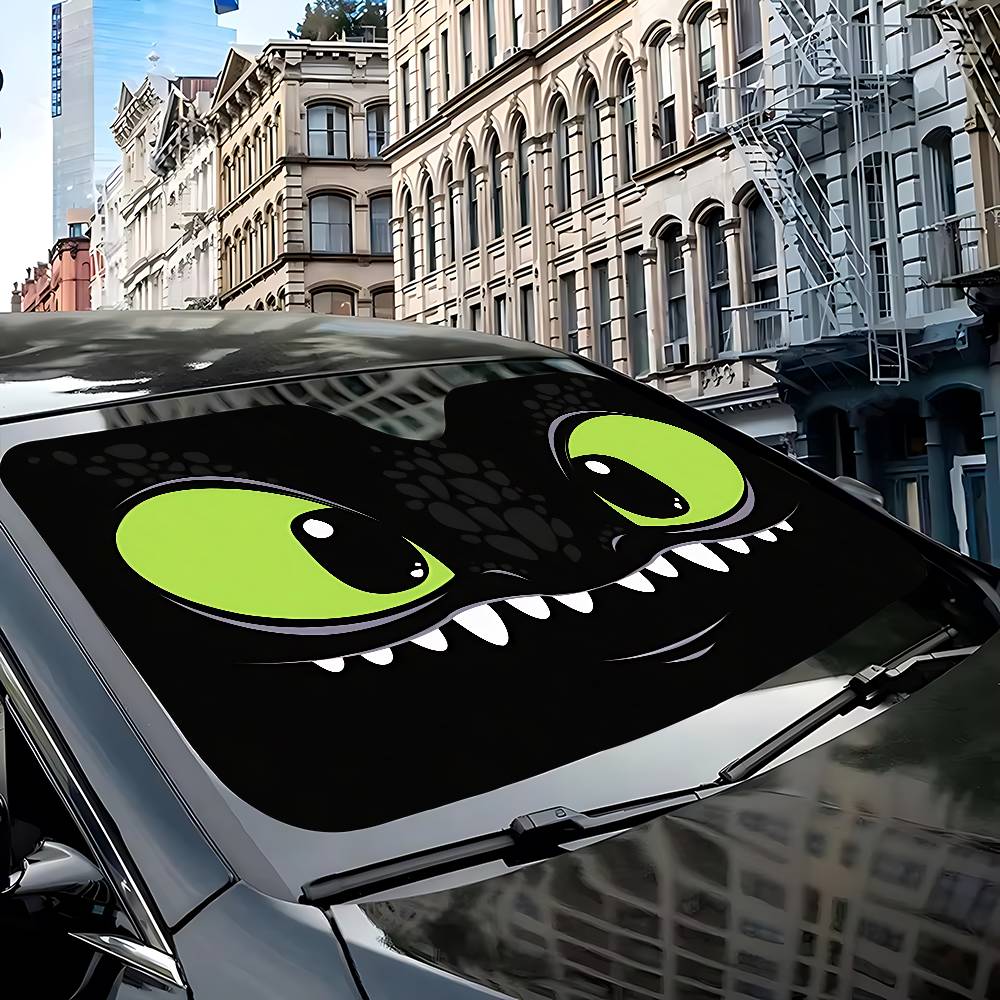 Cartoon EYE Toothless Windshie - Car Accessories Window recension och pris