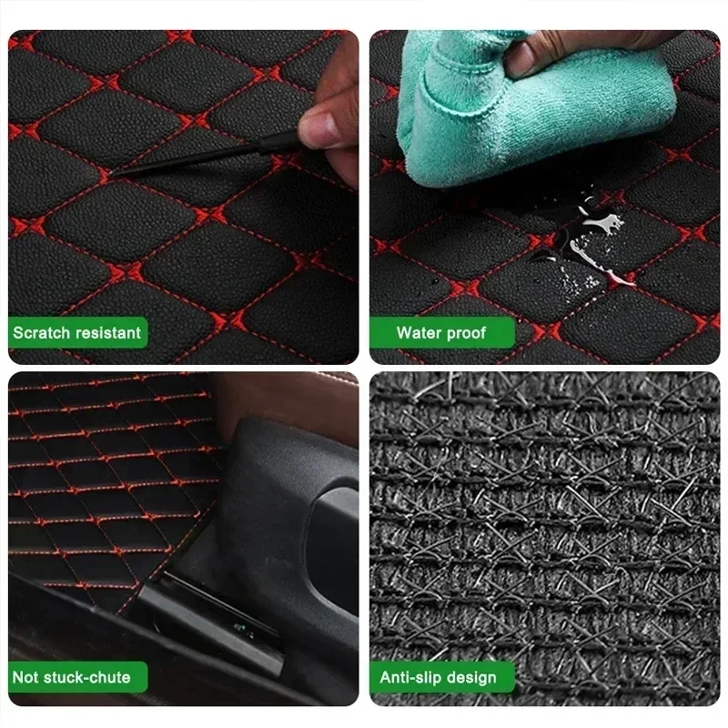 Car Floor Mats 4PCS Universal  - Car Floor Mat Rubber recension och pris