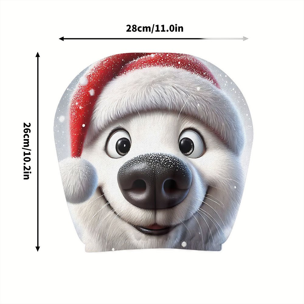 2pcs Christmas hats, cute pupp - Car Accessories For Winter recension och pris