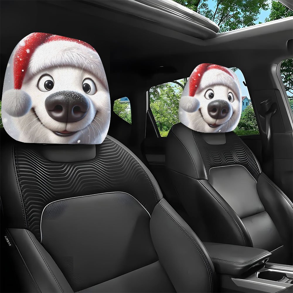 2pcs Christmas hats, cute pupp - Car Accessories For Winter recension och pris