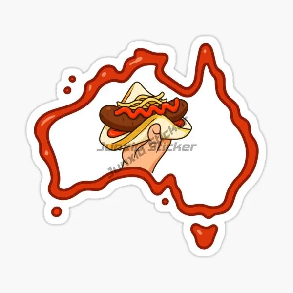 AUS Australia Flag Map Emblem  - Car Accessories Australia recension och pris