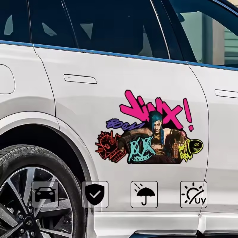 Arcane Jinx Graffiti Reflectiv - Car Accessories Window recension och pris