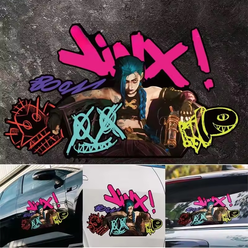 Arcane Jinx Graffiti Reflectiv - Car Accessories Window recension och pris
