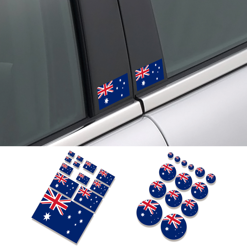 Various Australian Flag Stylin - Car Accessories Australia recension och pris