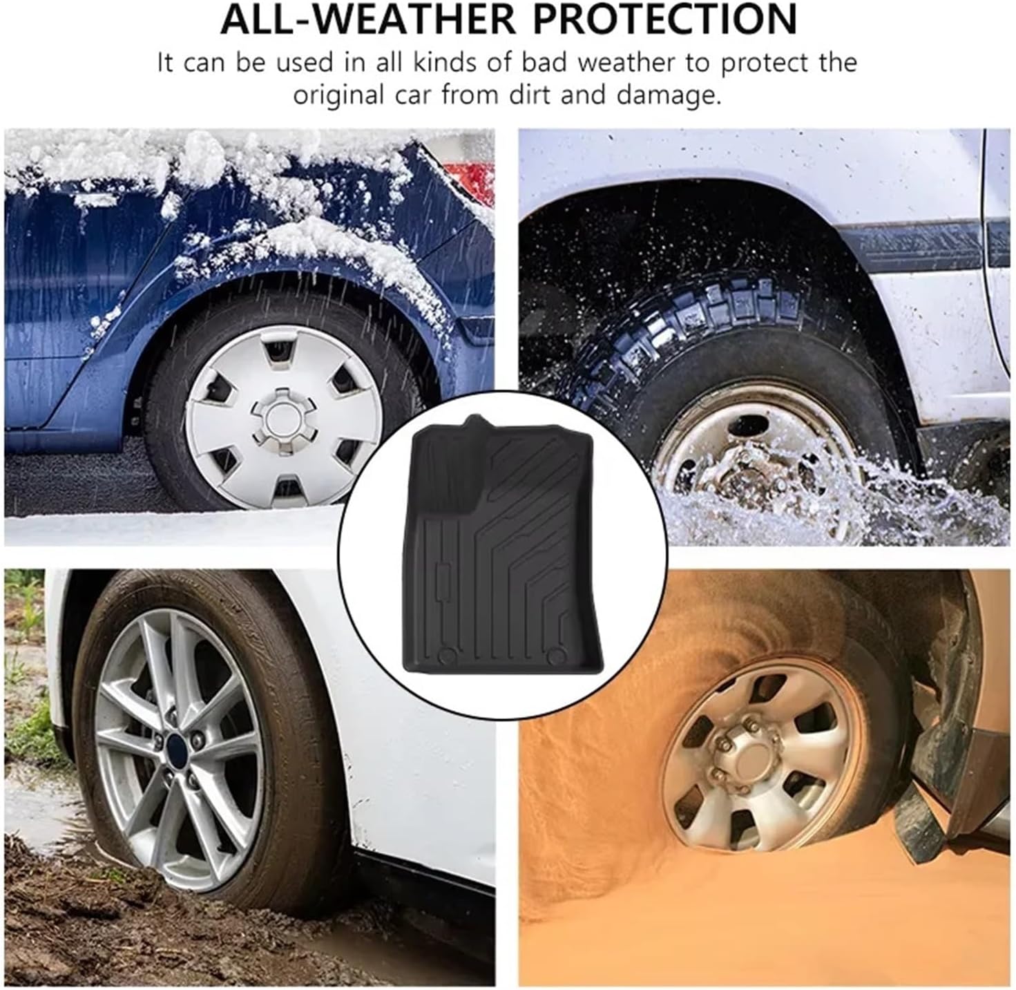 TPE Full Coverage Car Floor Ma - Car Floor Mat Rubber recension och pris