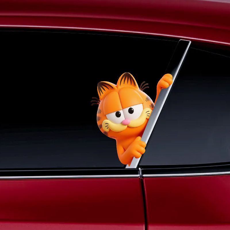 Garfield anime cartoon cute fu - Car Accessories Window recension och pris