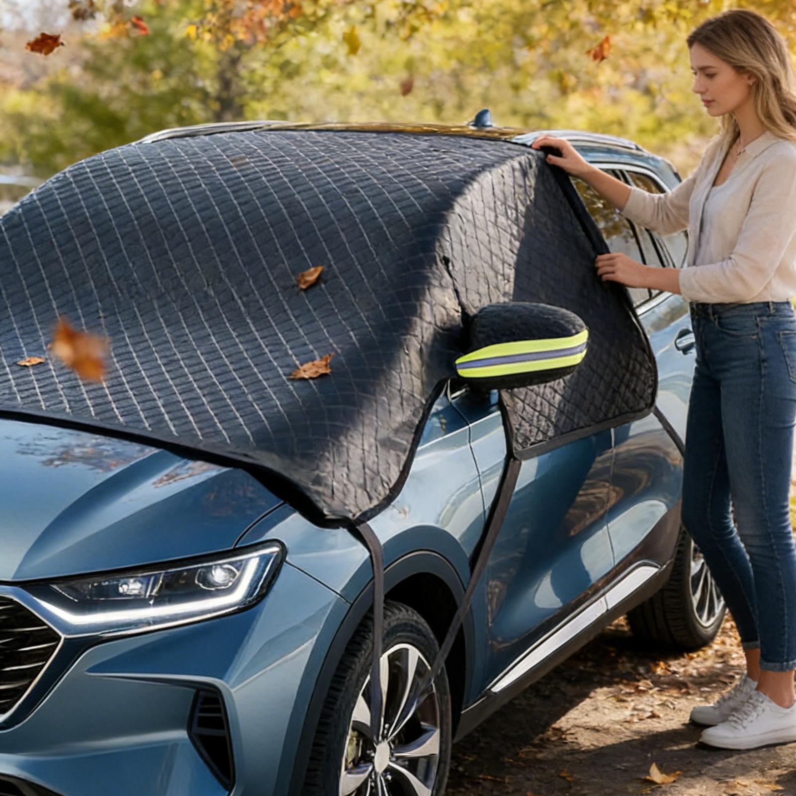 Car Anti-Frost Snow Cover with - Car Accessories For Winter recension och pris