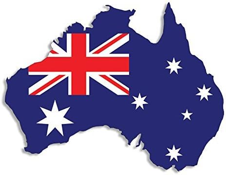 Australia Flag Sticker and Dec - Car Accessories Australia recension och pris