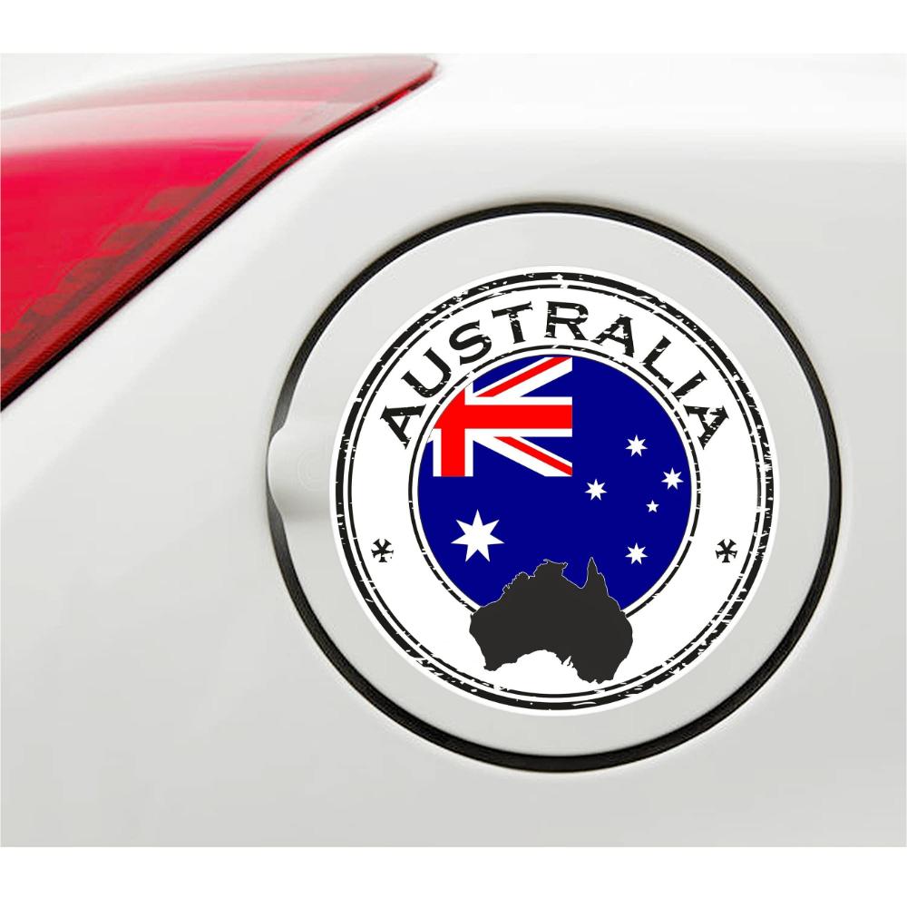Australia Flag Sticker and Dec - Car Accessories Australia recension och pris