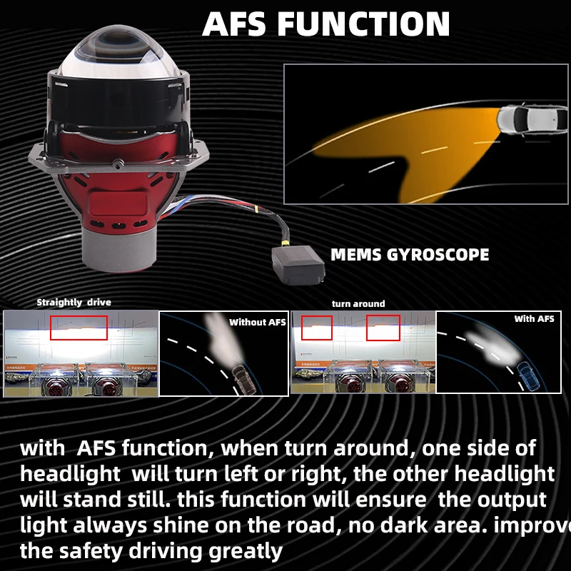 SANVI AFS Bi Led Lens 3.0 Inch - Car Accessories Low Price recension och pris