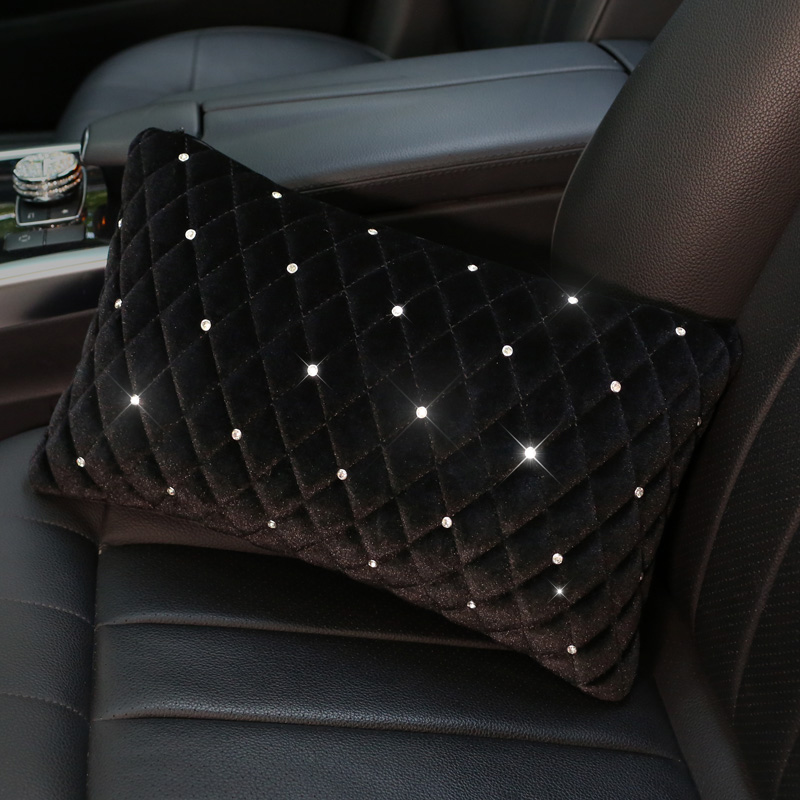Bling Rhinestone Car Neck Pill - Car Accessories For Winter recension och pris