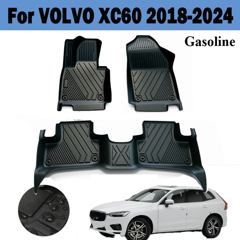 For VOLVO XC60 Gasoline 2018-2 - Car Floor Mat Rubber recension och pris