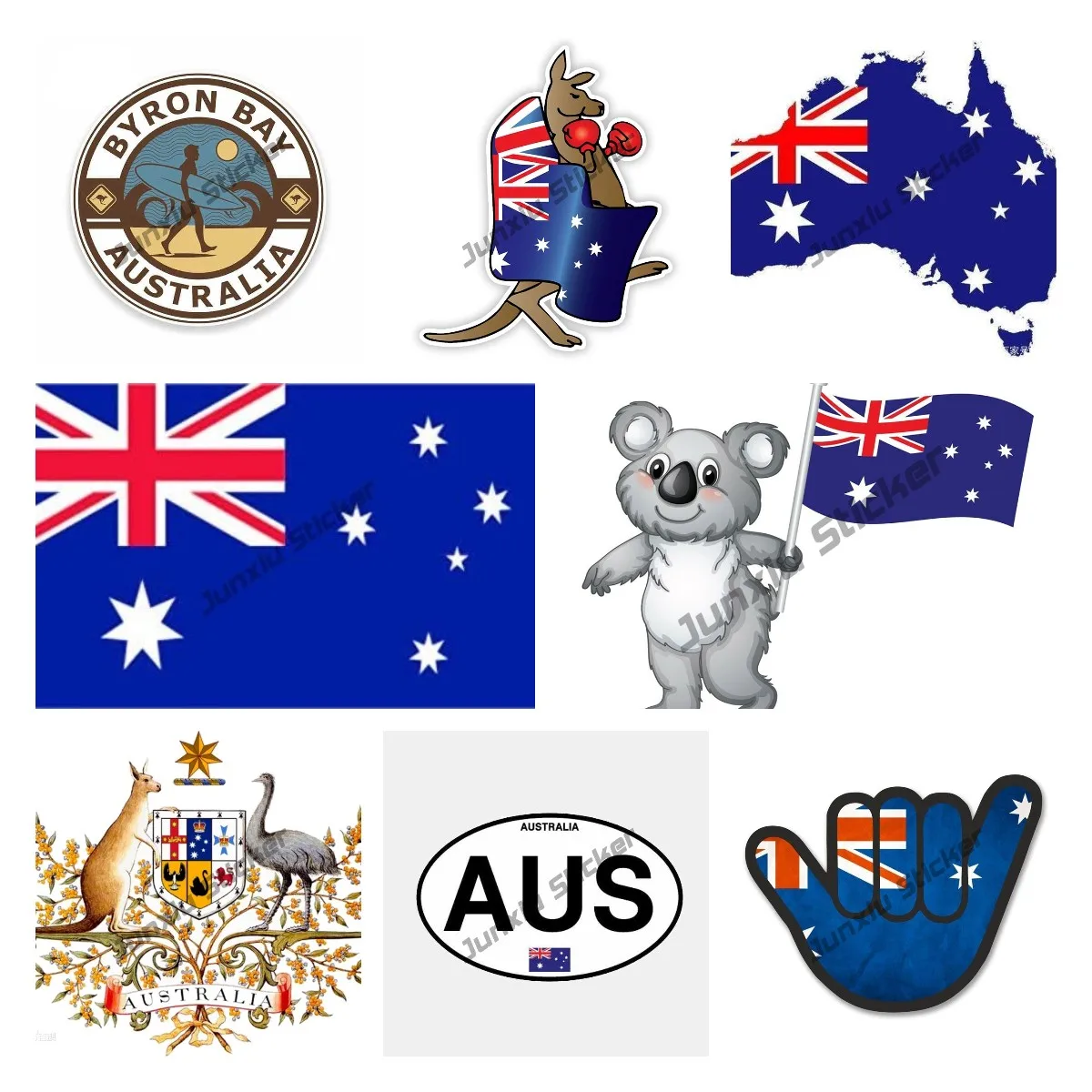 Creative Stickers Australian F - Car Accessories Australia recension och pris