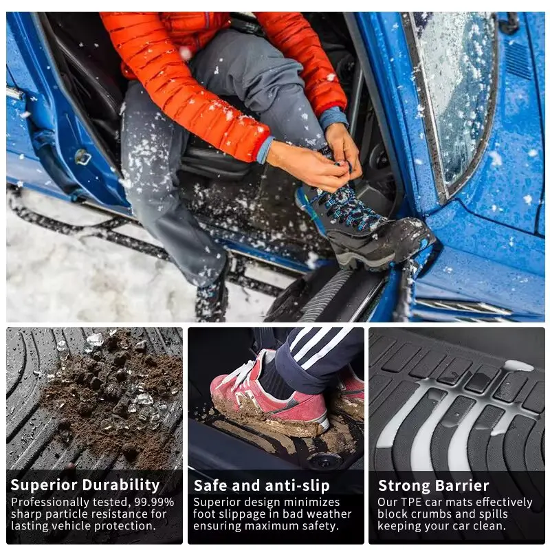Custom TPE Car Floor Mats for  - Car Floor Mat Rubber recension och pris